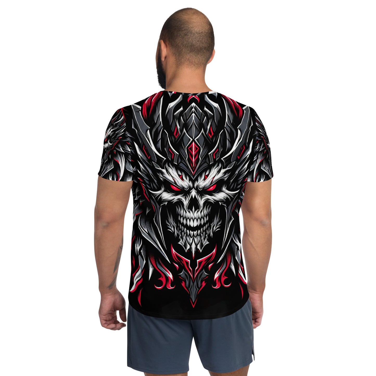Death Head Men's Athletic T-shirt